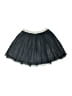 Tea 100% Polyester Solid Black Skirt Size 6 - photo 2