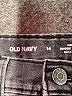 Old Navy Gray Black Jeans Size 14 - photo 3