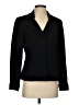Albert Nipon Solid Black Blazer Size 4 - photo 1