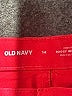 Old Navy 100% Cotton Red Jeans Size 14 - photo 3