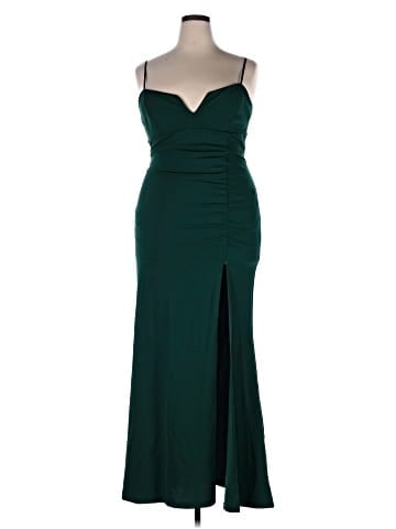 Emerald Sundae Cocktail Dress (view 1)