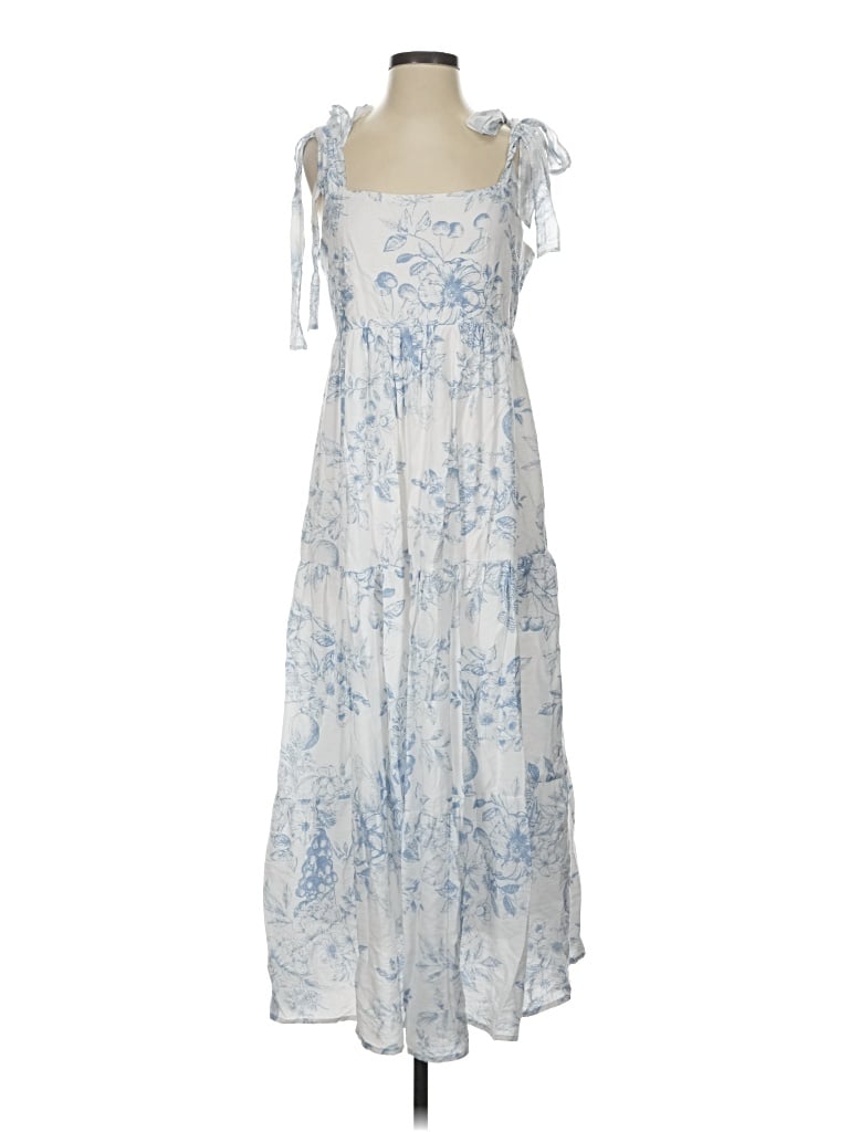 Pre-owned Blu Pepper Casual Dress In Blue