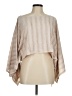 Mahina Tan 3/4 Sleeve Top Size M - photo 1