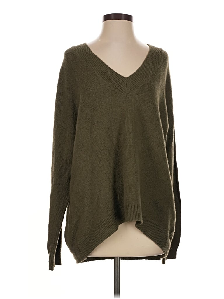 Pre-owned Treasure & Bond Pullover Sweater In Green