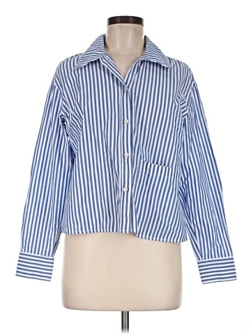 CAbi Long Sleeve Button-Down Shirt (view 1)