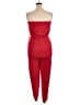 Rouge Solid Red Jumpsuit Size 1X - photo 2