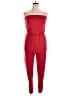 Rouge Solid Red Jumpsuit Size 1X - photo 1