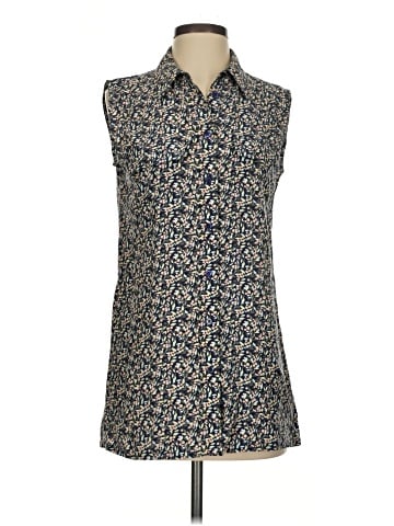 Equipment Sleeveless Button-Down Shirt (view 1)