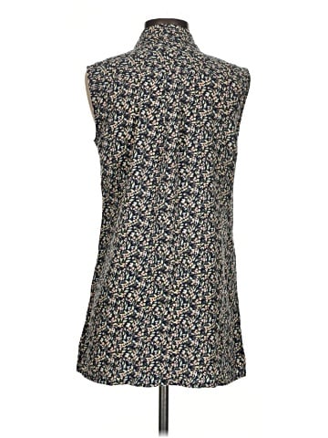 Equipment Sleeveless Button-Down Shirt (view 2)