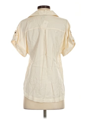 Banana Republic Factory Store Short Sleeve Blouse (view 2)