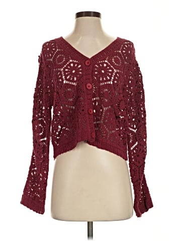Ultra Pink Cardigan (view 1)
