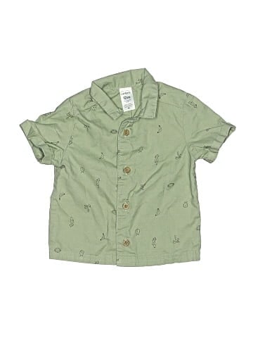 Carter's Short Sleeve Button-Down Shirt (view 1)