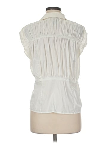 Doncaster Collection Sleeveless Button-Down Shirt (view 2)