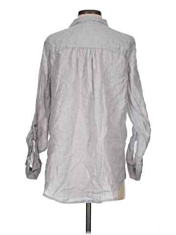 Sigrid Olsen Long Sleeve Button-Down Shirt (view 2)