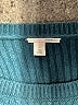 Halogen Teal Pullover Sweater Size XS - photo 7