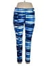 Danskin Now Print Blue Leggings Size 16 - photo 1