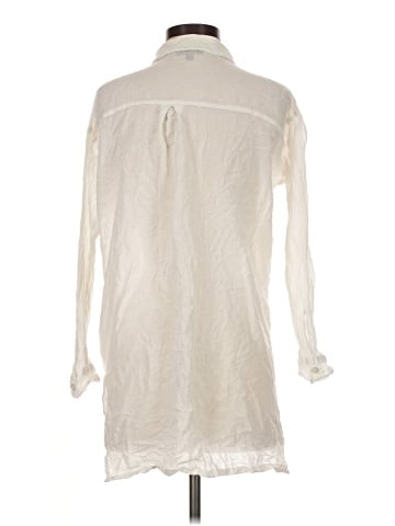 Topshop 3/4 Sleeve Button-Down Shirt (view 2)