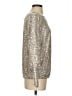 Boston Proper Metallic Silver Pullover Sweater Size S - photo 4