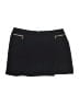 INC International Concepts Solid Black Skort Size 6 - photo 1