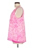 Lilly Pulitzer 100% Polyester Pink Sleeveless Blouse Size L - photo 5