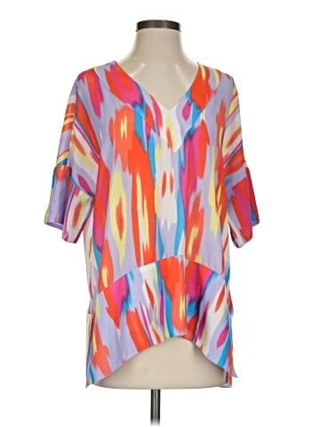 Crosby Short Sleeve Blouse (view 1)