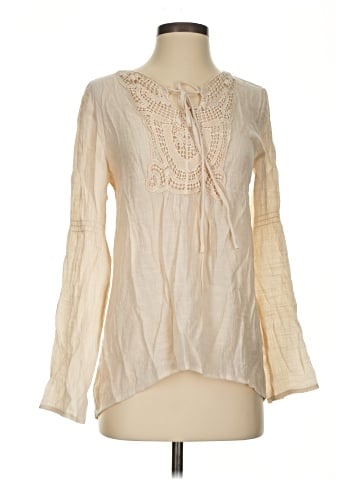 Charming Charlie Long Sleeve Henley (view 1)