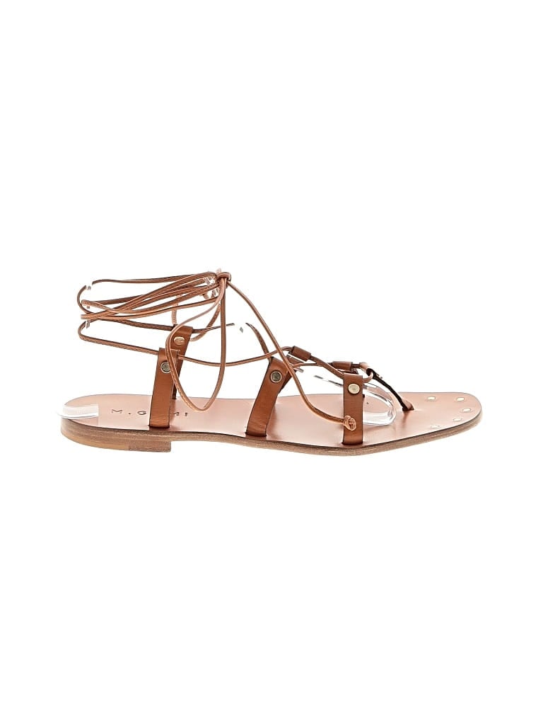 Pre-owned M. Gemi Sandals In Tan