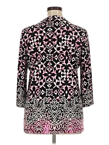 Susan Graver 3/4 Sleeve Blouse (view 2)