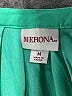Merona 100% Polyester Green Sleeveless Blouse Size M - photo 7
