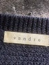 Sandro Solid Black Pullover Sweater Size M (estimated) - photo 7