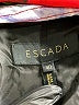 Escada 100% Cupro Print Red Jacket Size EU 40 / US 10 - photo 6