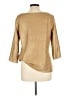 Banana Republic Metallic Gold Pullover Sweater Size L - photo 2