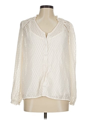 Bobeau Long Sleeve Blouse (view 1)