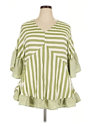 Avenue 3/4 Sleeve Blouse (view 1)
