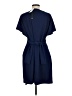 Tibi Solid Blue Casual Dress Size 6 - photo 2