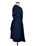 Tibi Solid Blue Casual Dress Size 6 - photo 4