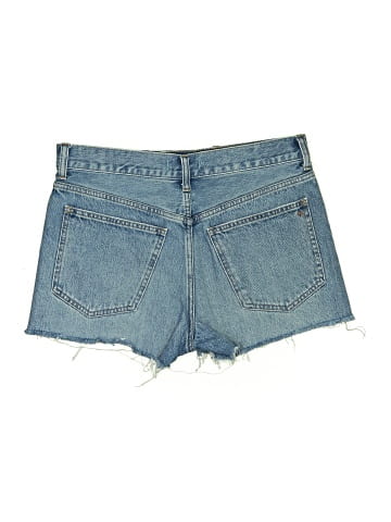 Madewell Relaxed Denim Shorts in Kelton Wash: Raw-Hem Edition (view 2)