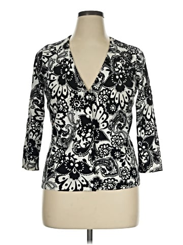 Alexandra Bartlett 3/4 Sleeve Blouse (view 1)