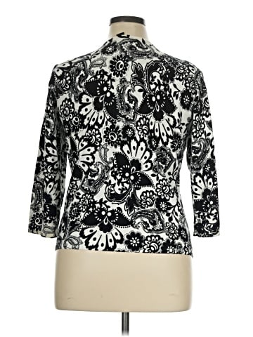 Alexandra Bartlett 3/4 Sleeve Blouse (view 2)