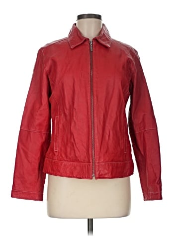 Chico's Leather Jacket