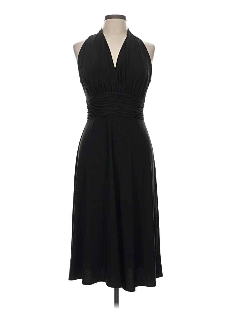 Pre-owned Evan Picone Cocktail Dress In Black
