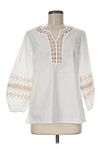 Talbots Outlet 3/4 Sleeve Blouse (view 1)