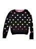 Gap Kids 100% Cotton Polka Dots Black Pullover Sweater Size 10 - photo 1