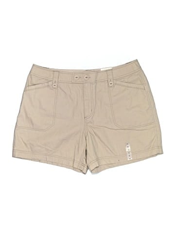 St. John's Bay Khaki Shorts (view 1)