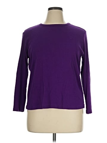 Lauren by Ralph Lauren Long Sleeve T-Shirt (view 1)