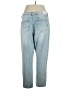 Missguided Hearts Blue Jeans Size 16 - photo 2