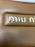 Miu Miu Gold Tan Sandals Size EU 41 1/2 (estimated) - photo 3