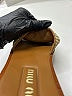 Miu Miu Gold Tan Sandals Size EU 41 1/2 (estimated) - photo 7