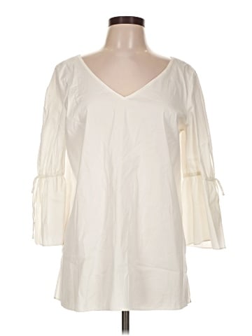 Lafayette 148 New York 3/4 Sleeve Blouse (view 1)