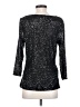 CeCe Silver 3/4 Sleeve Top Size S - photo 2